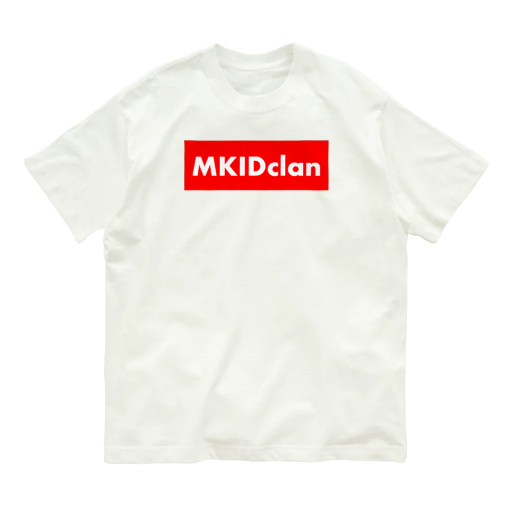 MKID公式のファッション系 オーガニックコットンTシャツ