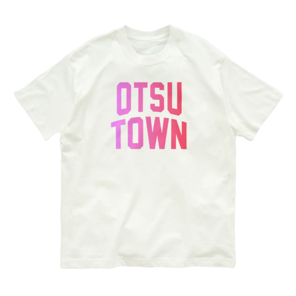 JIMOTOE Wear Local Japanの大津町 OTSU TOWN オーガニックコットンTシャツ