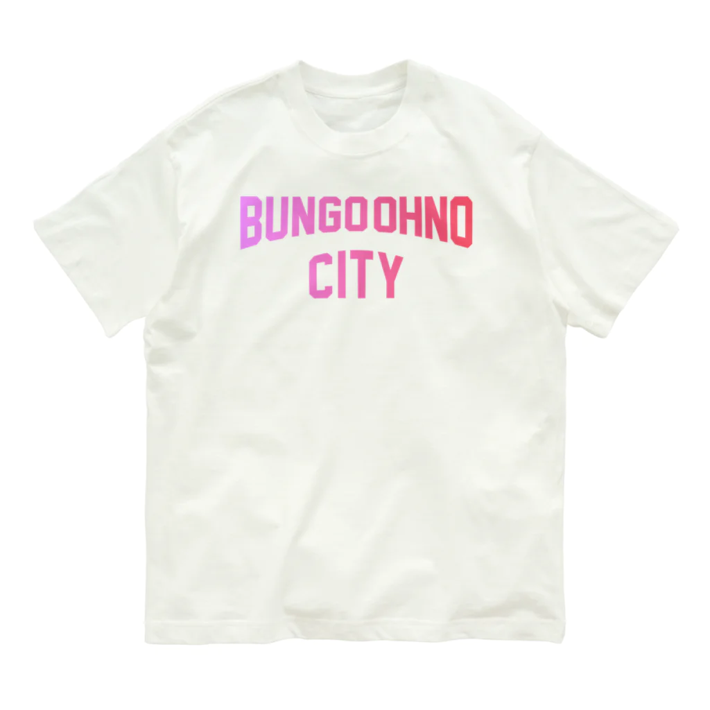 JIMOTOE Wear Local Japanの豊後大野市 BUNGO OHNO CITY オーガニックコットンTシャツ