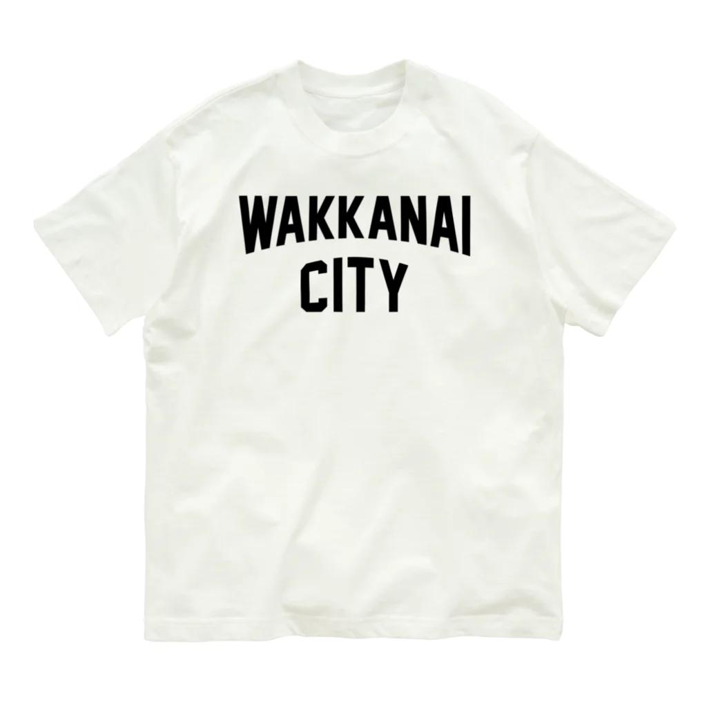 JIMOTOE Wear Local Japanの稚内市 WAKKANAI CITY Organic Cotton T-Shirt