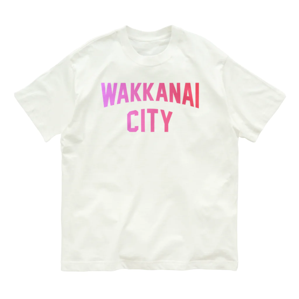 JIMOTOE Wear Local Japanの稚内市 WAKKANAI CITY Organic Cotton T-Shirt