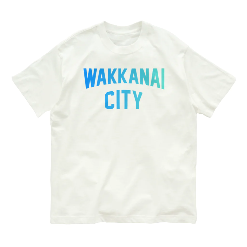 JIMOTOE Wear Local Japanの稚内市 WAKKANAI CITY Organic Cotton T-Shirt