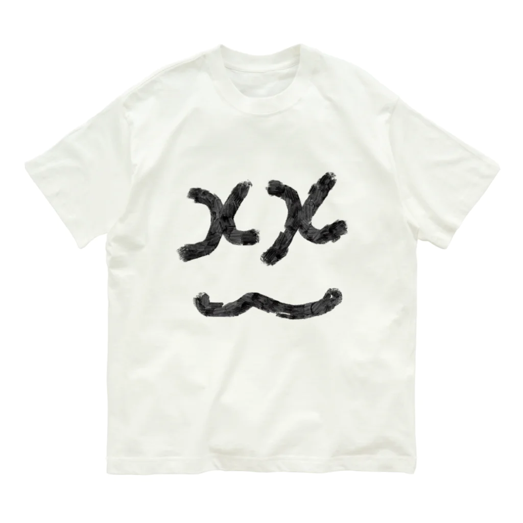 由々式会社らふらいんのバツニコ君【1期生：yuyushiki_origin】 Organic Cotton T-Shirt