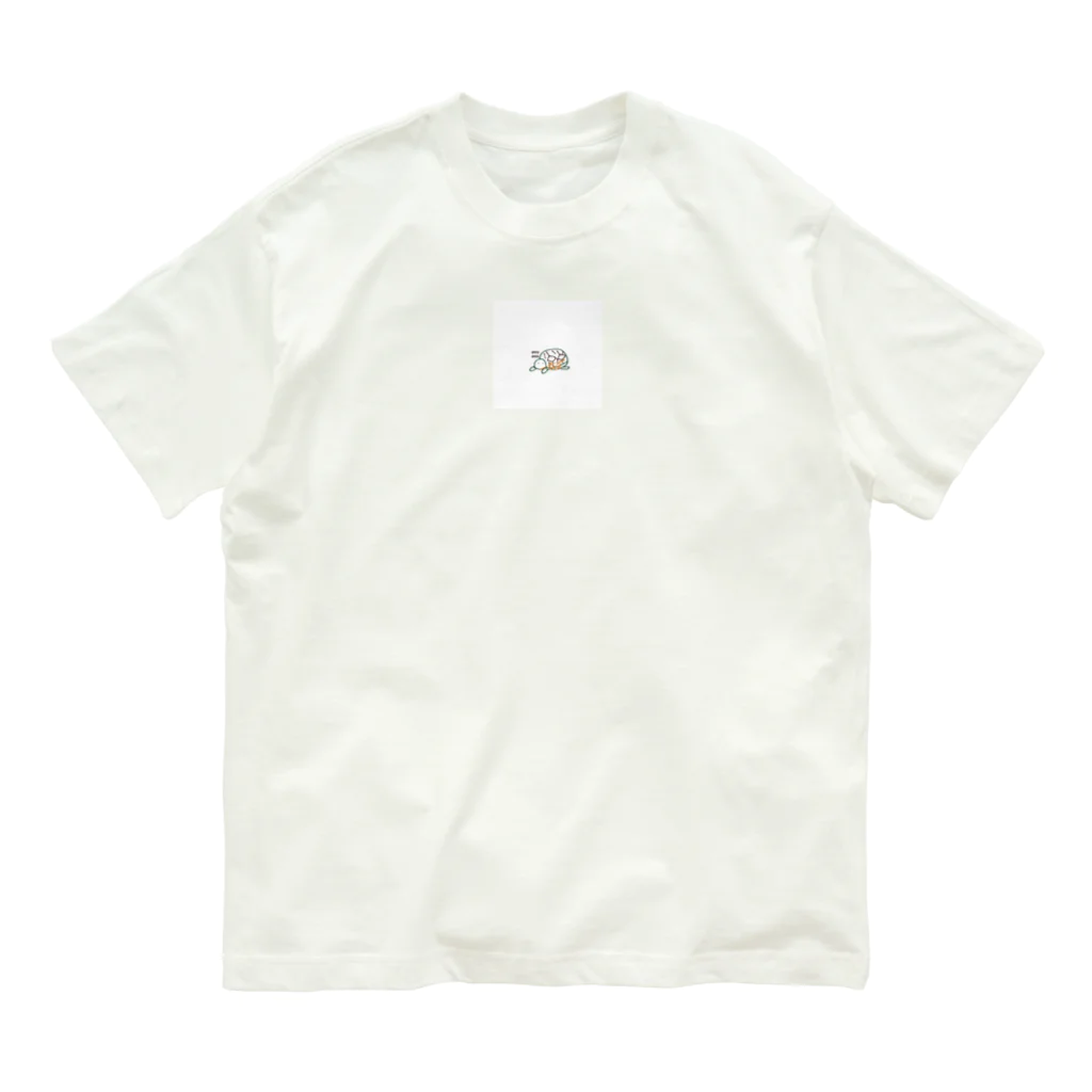 FUKUKURUの福シリーズ亀 オーガニックコットンTシャツ