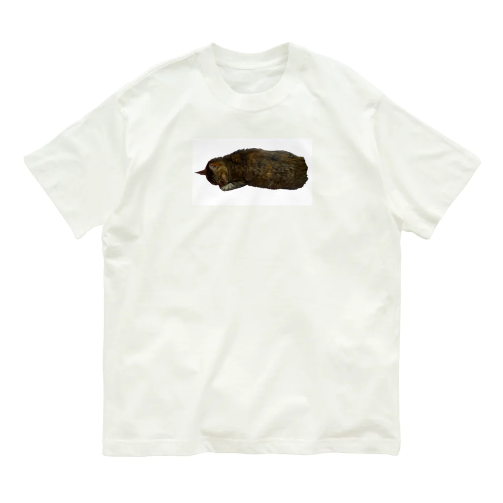 キジトラかもしれないのおねむ猫 Organic Cotton T-Shirt