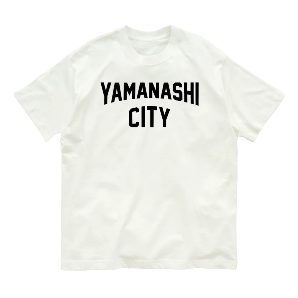 JIMOTOE Wear Local Japanの山梨市 YAMANASHI CITY オーガニックコットンTシャツ