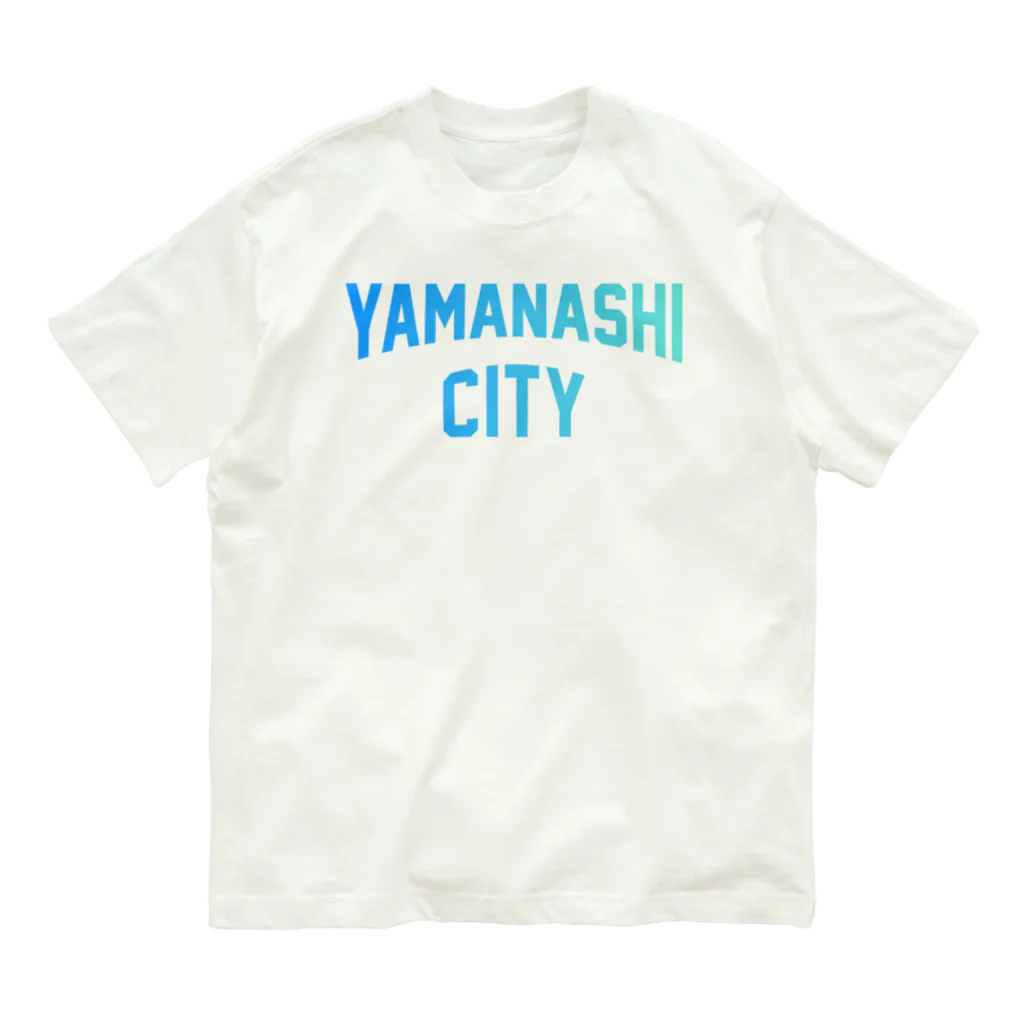 JIMOTOE Wear Local Japanの山梨市 YAMANASHI CITY オーガニックコットンTシャツ