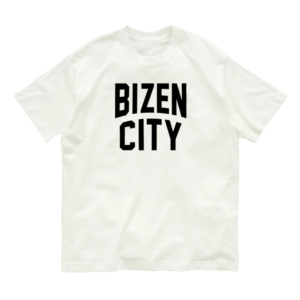 JIMOTOE Wear Local Japanの備前市 BIZEN CITY Organic Cotton T-Shirt