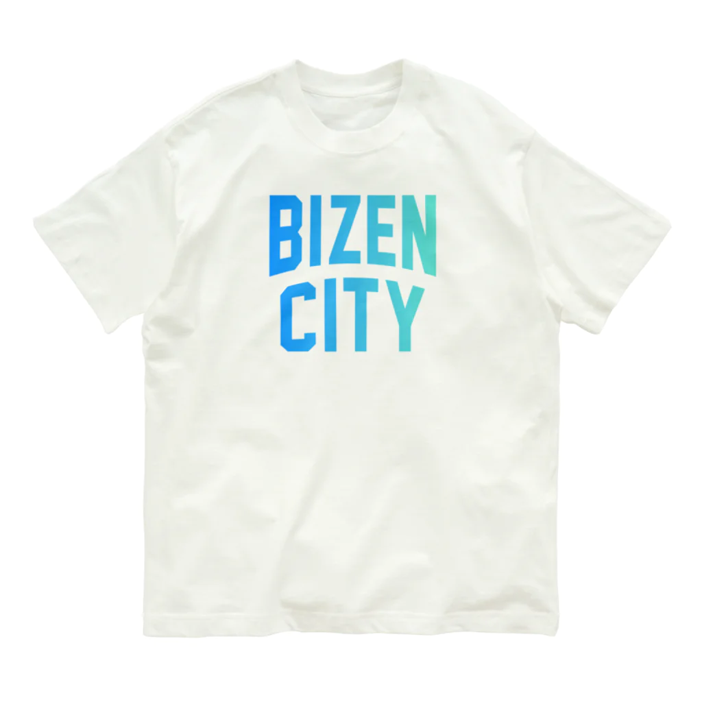 JIMOTOE Wear Local Japanの備前市 BIZEN CITY オーガニックコットンTシャツ