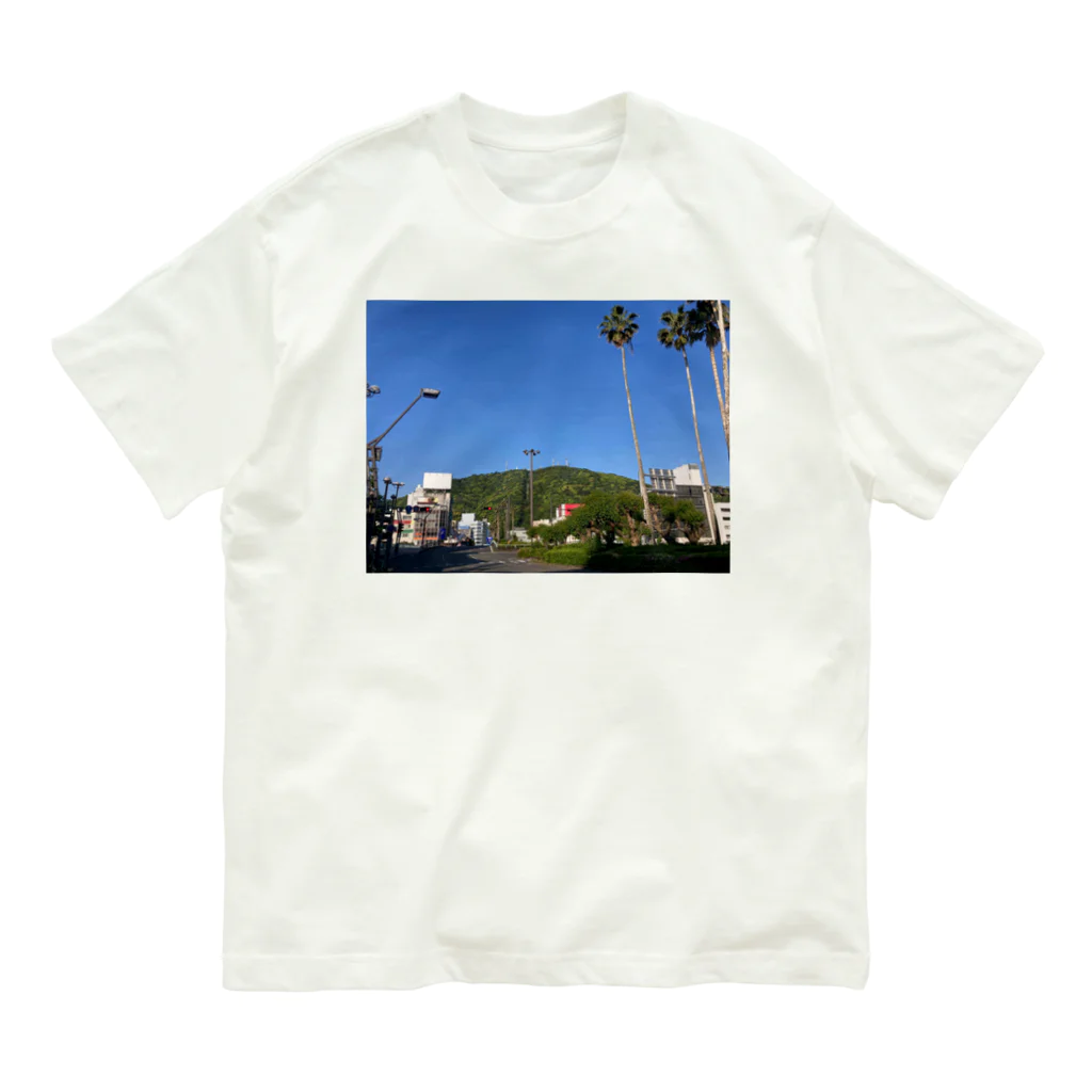 眉山ライブカメラの「今朝の徳島市眉山」（KESA NO BIZAN（Tシャツ Organic Cotton T-Shirt