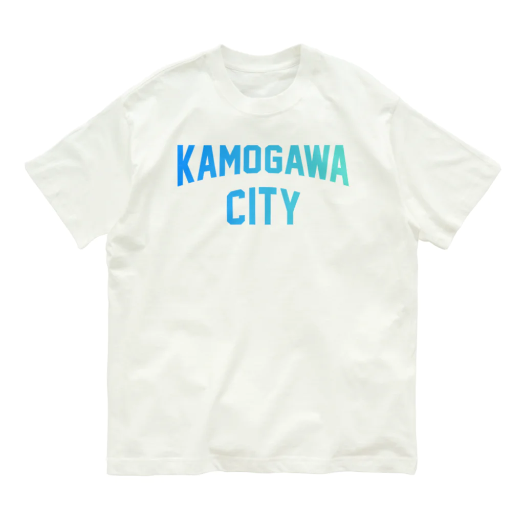 JIMOTOE Wear Local Japanの鴨川市 KAMOGAWA CITY オーガニックコットンTシャツ