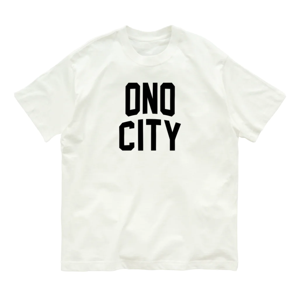 JIMOTOE Wear Local Japanの大野市 ONO CITY Organic Cotton T-Shirt