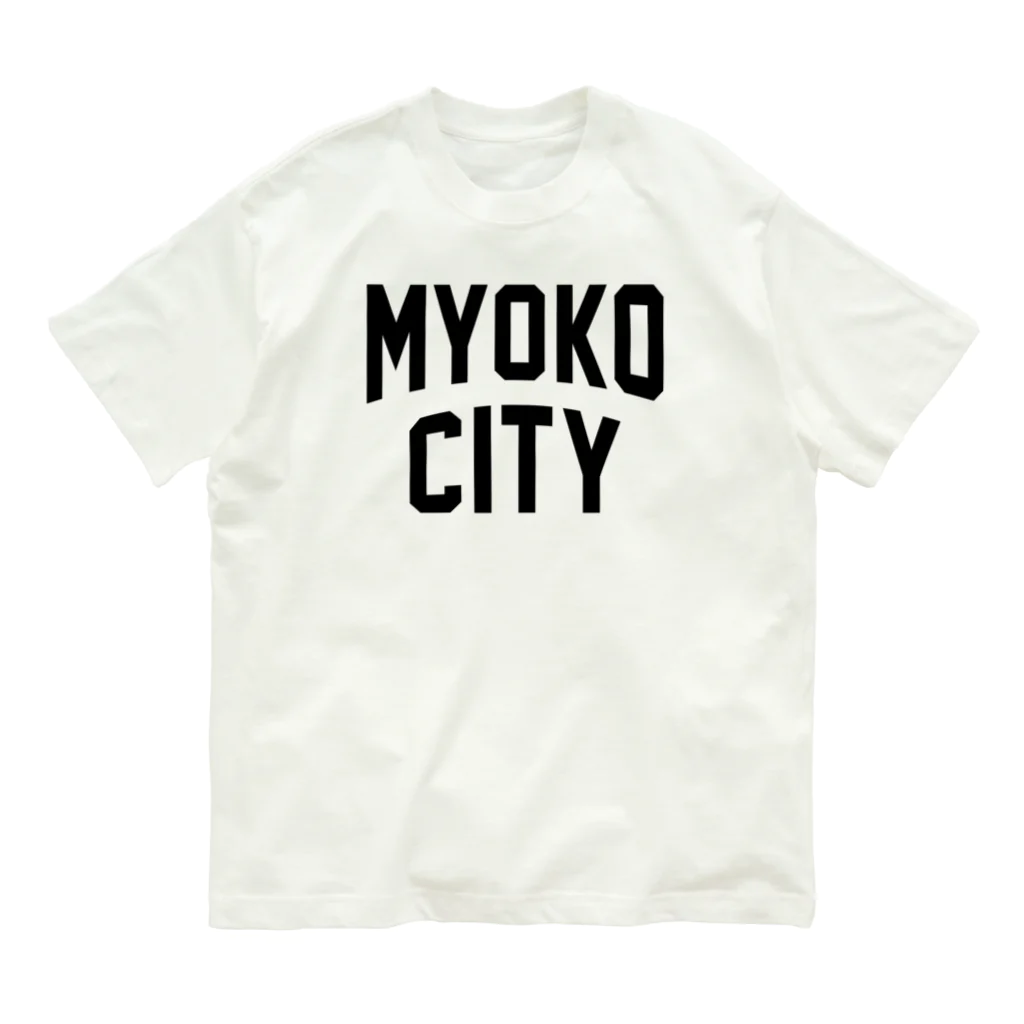 JIMOTO Wear Local Japanの妙高市 MYOKO CITY オーガニックコットンTシャツ