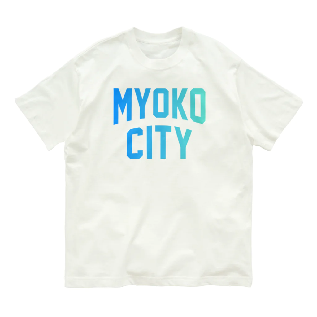 JIMOTO Wear Local Japanの妙高市 MYOKO CITY オーガニックコットンTシャツ