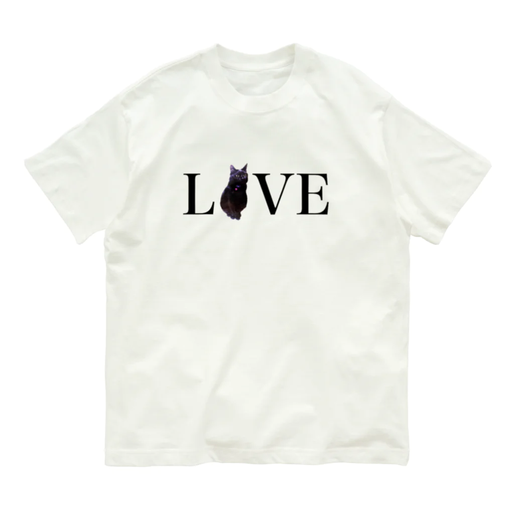 にゃんたまHOUSEのナナLOVE Organic Cotton T-Shirt