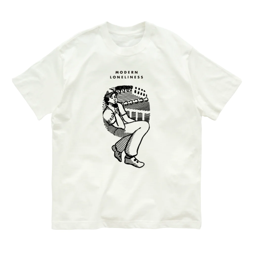 MAKI IRIE shopのtelephone オーガニックコットンTシャツ