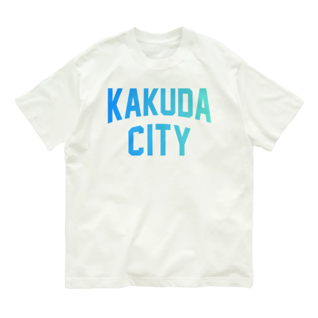 JIMOTOE Wear Local Japanの角田市 KAKUDA CITY オーガニックコットンTシャツ