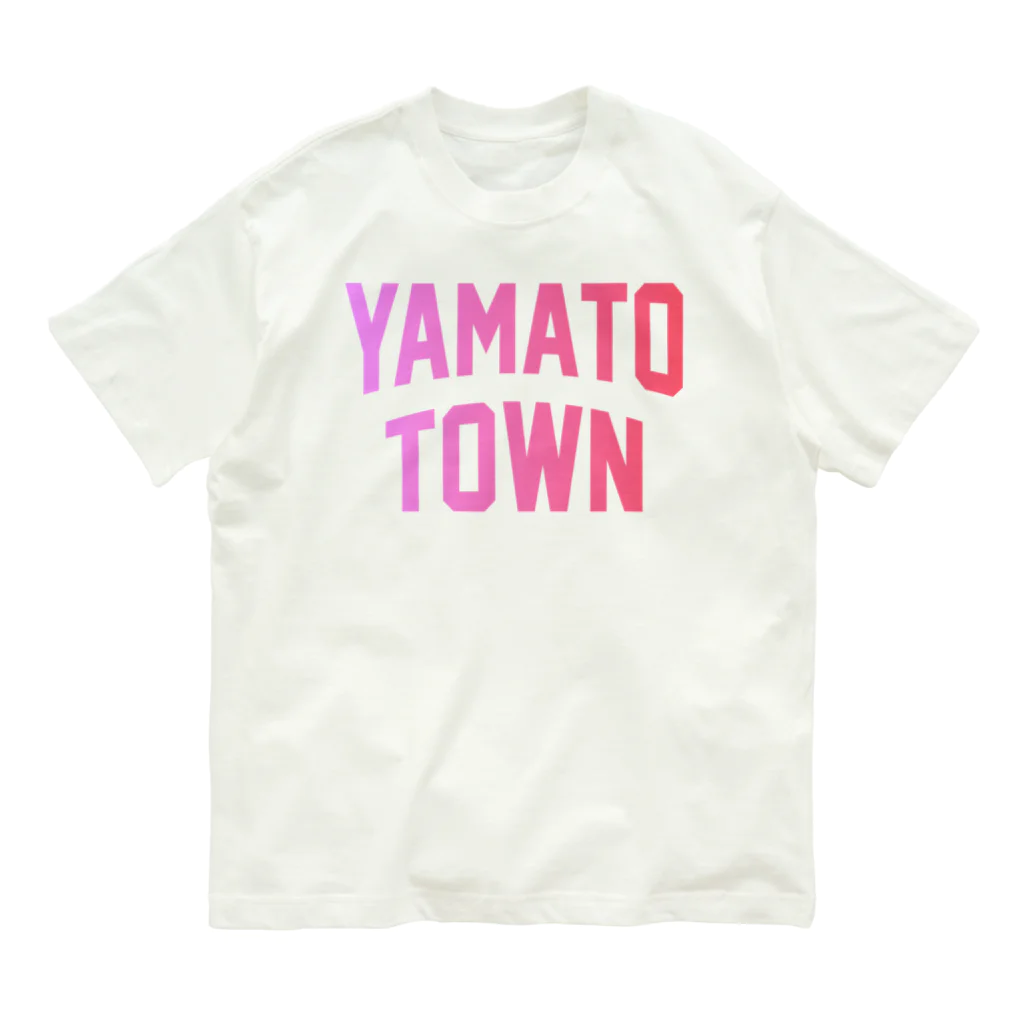 JIMOTOE Wear Local Japanの大和町 YAMATO TOWN オーガニックコットンTシャツ