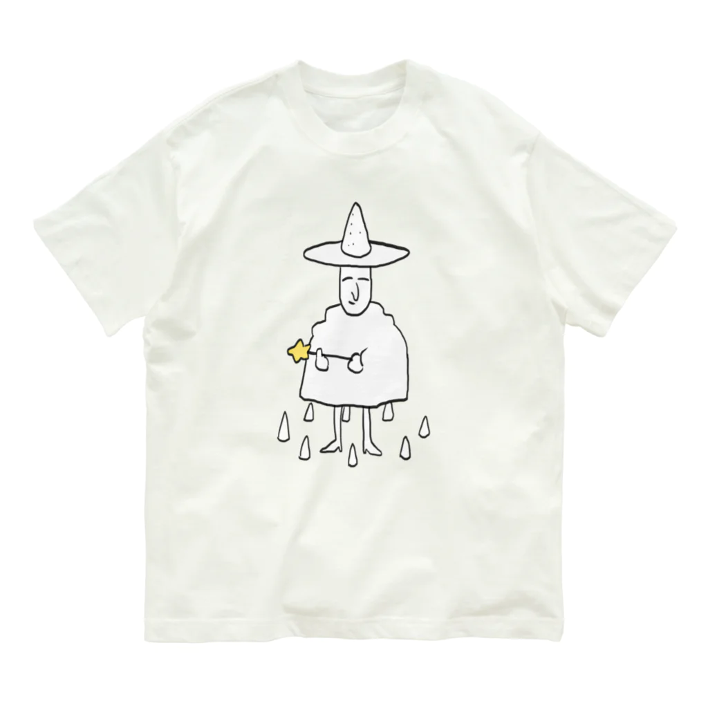 🦈の盛り塩の妖精 Organic Cotton T-Shirt