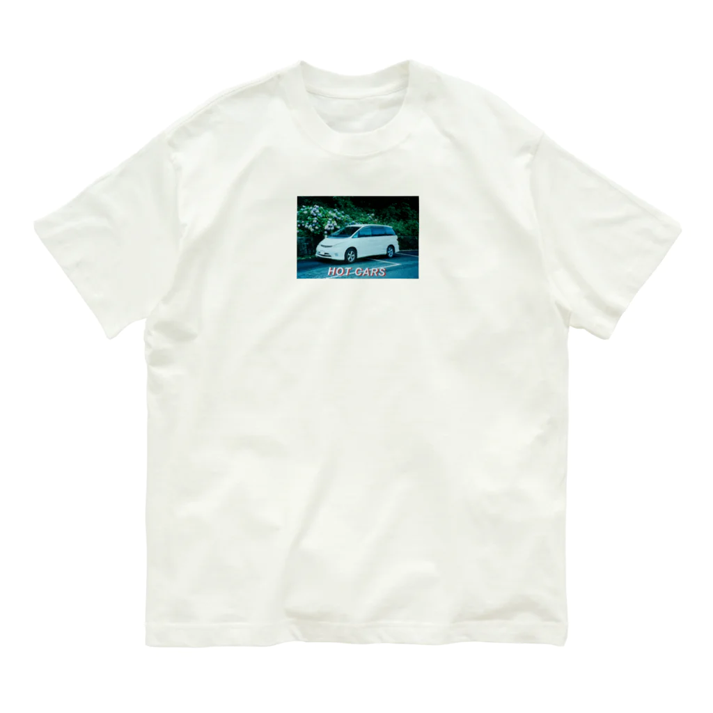 HOT CARS!の「HOT CARS」car number1 Organic Cotton T-Shirt