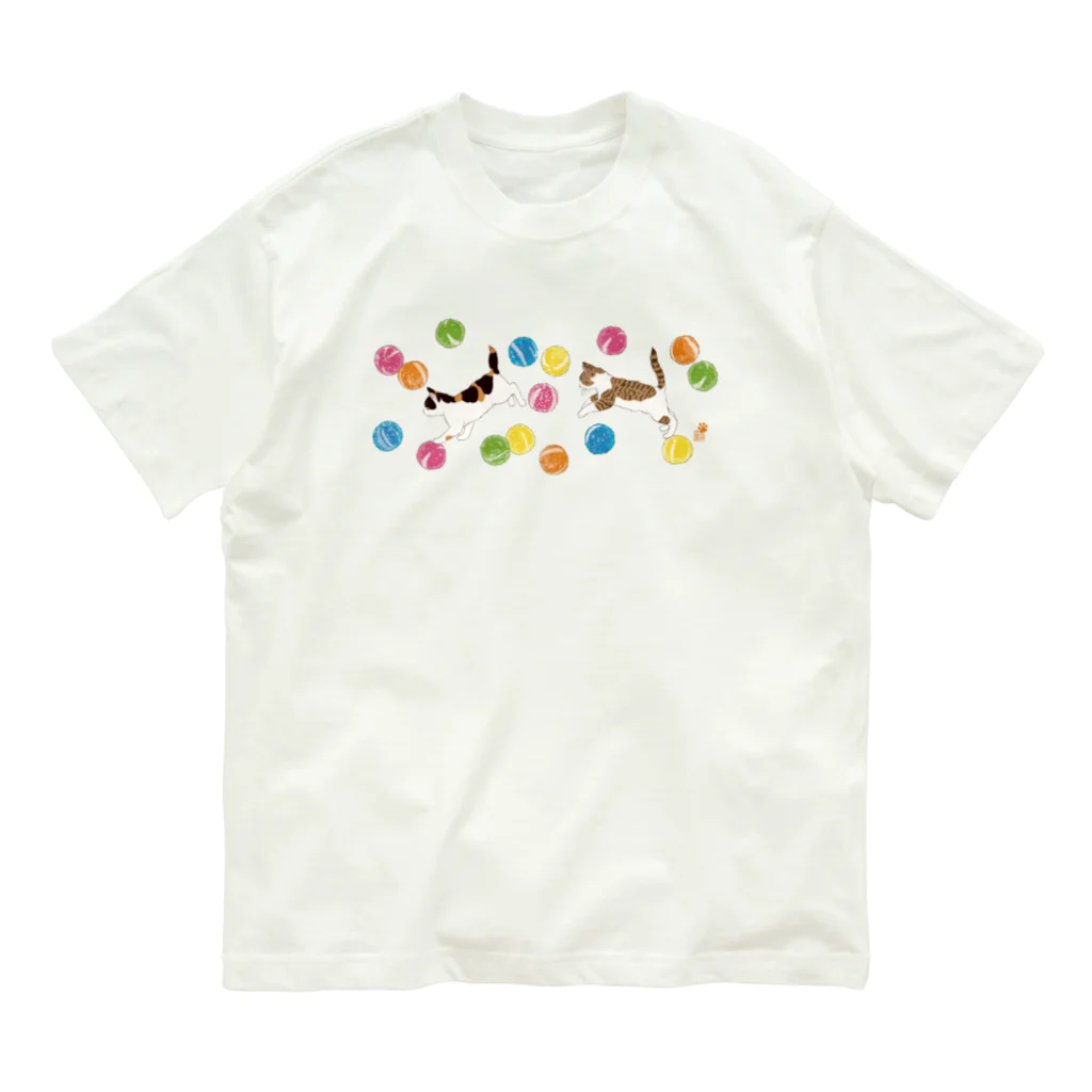 元祖ふとねこ堂のあめぴょん Organic Cotton T-Shirt