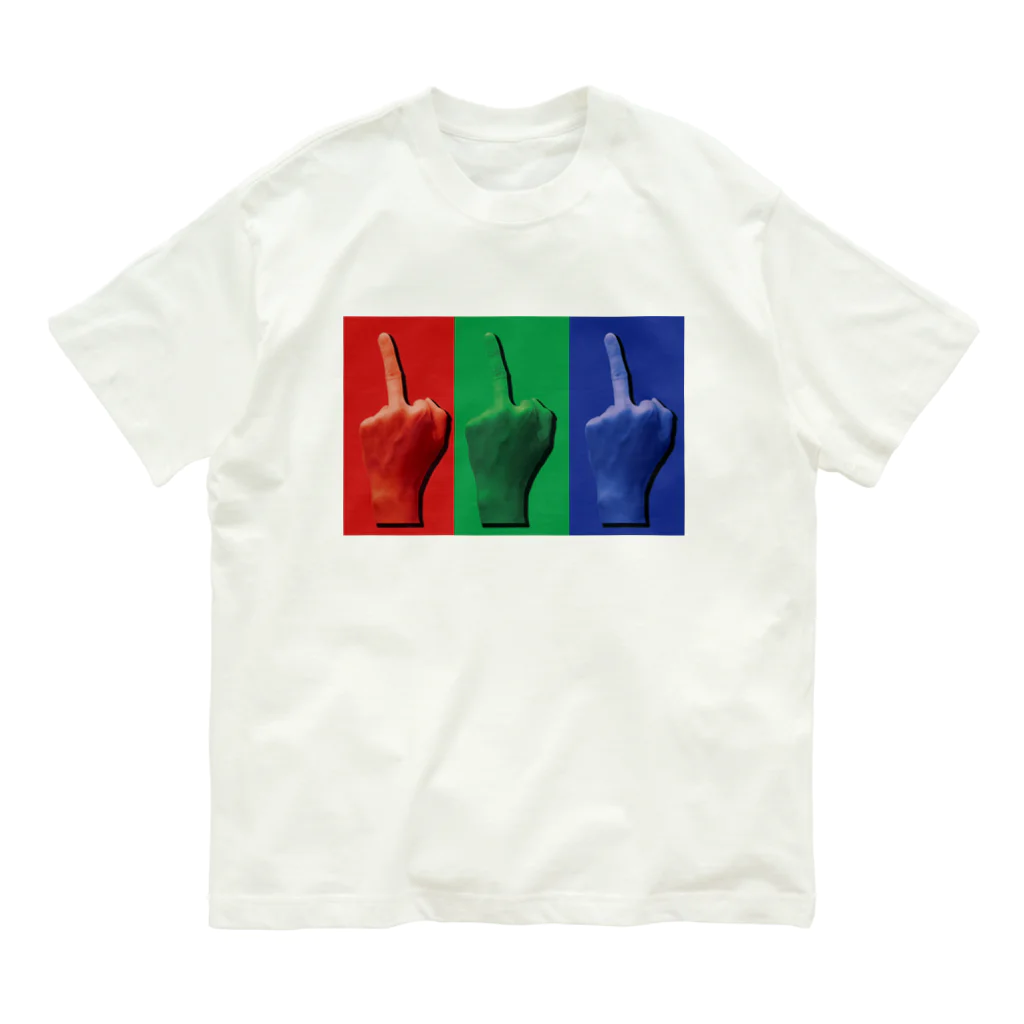 J.Boy’s STOREのRGB finger オーガニックコットンTシャツ