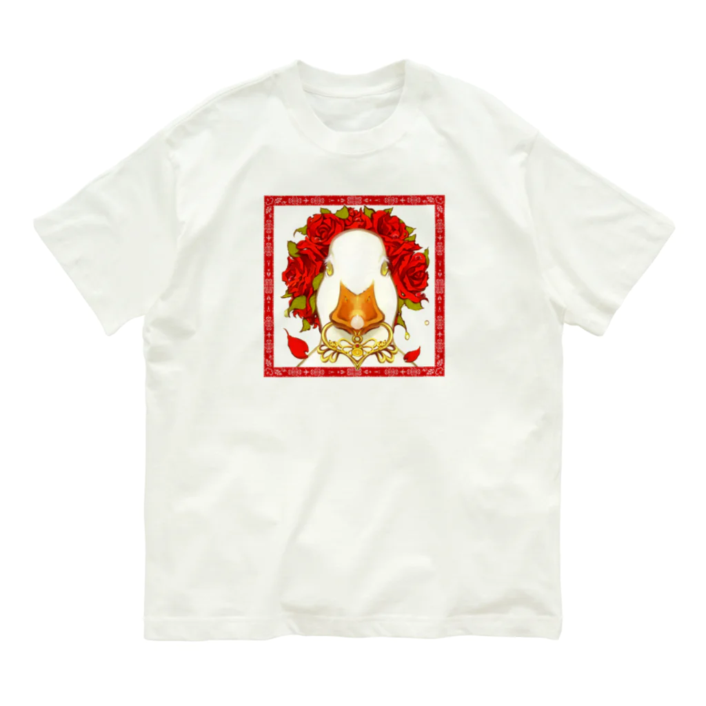 トロ箱戦隊本部のアヒルさんの祝福 Organic Cotton T-Shirt