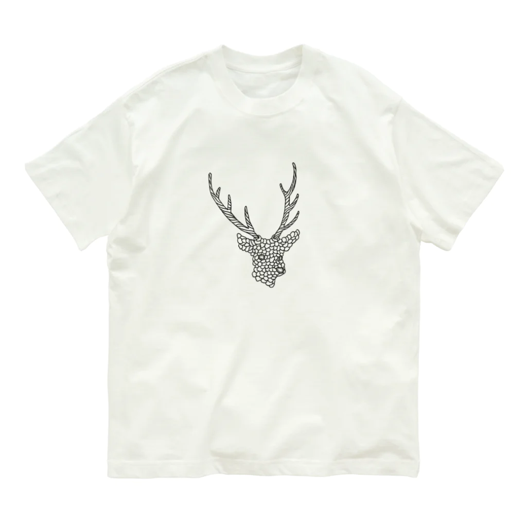 toejanssonのDeeR オーガニックコットンTシャツ