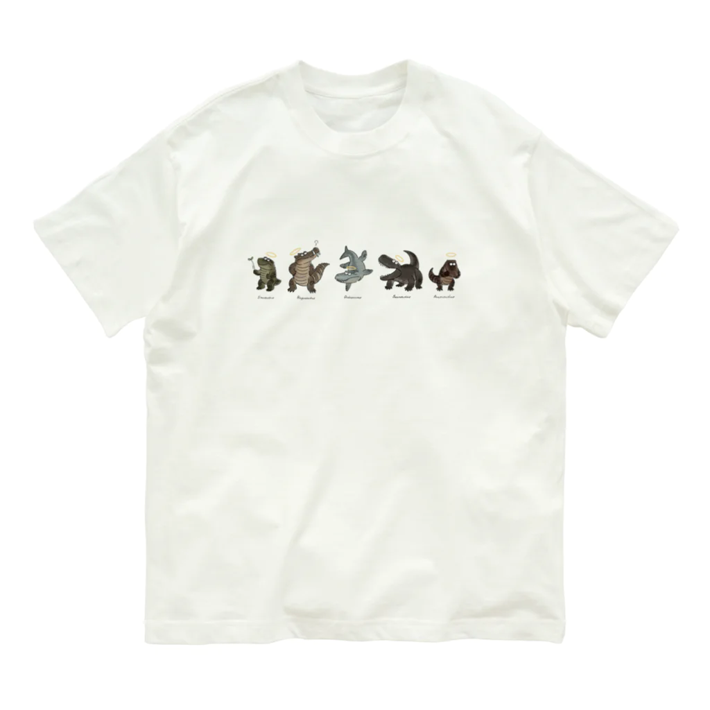 あめみやの先輩ワニたち Organic Cotton T-Shirt