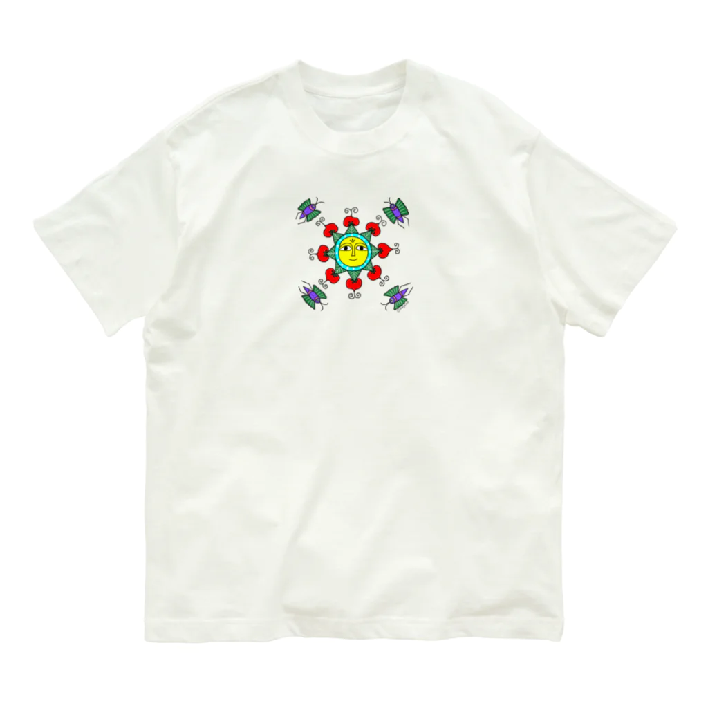 こざわまゆか✖️トマトランド岩橋の太陽と Organic Cotton T-Shirt