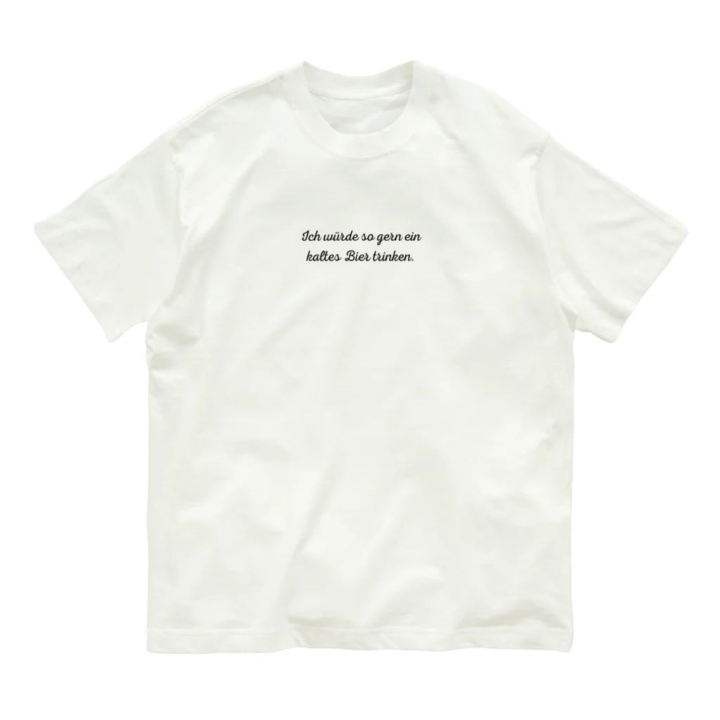 Largo_hitachinakaの毎日花金 Organic Cotton T-Shirt