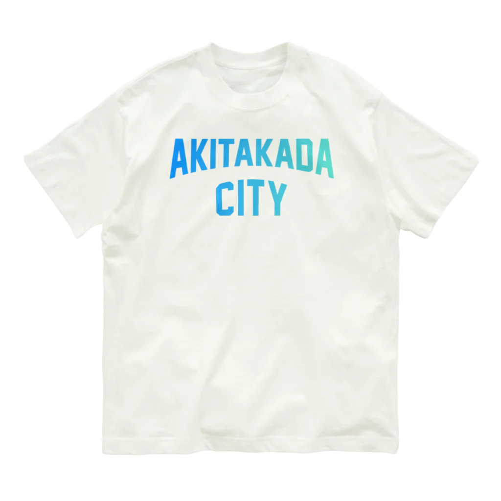 JIMOTOE Wear Local Japanの安芸高田市 AKITAKADA CITY オーガニックコットンTシャツ