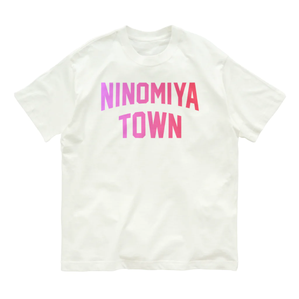 JIMOTOE Wear Local Japanの二宮町 NINOMIYA TOWN Organic Cotton T-Shirt