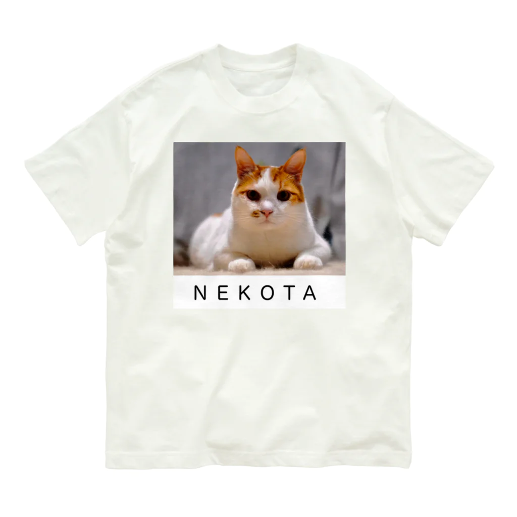 こななのねこたくん オーガニックコットンTシャツ