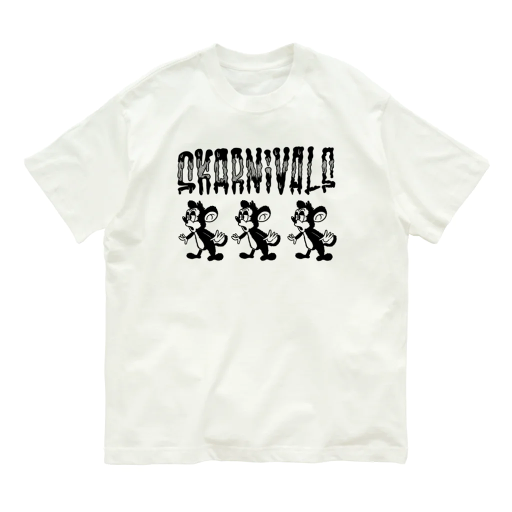 Skank The WorldのSKARNIVALS オーガニックコットンTシャツ