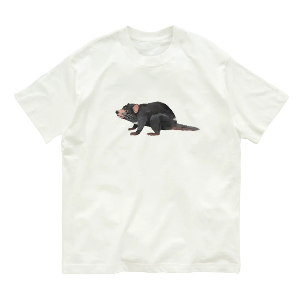 🐶シュナといろいろ🎨のタスマニアデビル Organic Cotton T-Shirt