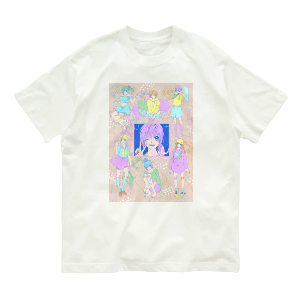 朔のgirls Organic Cotton T-Shirt