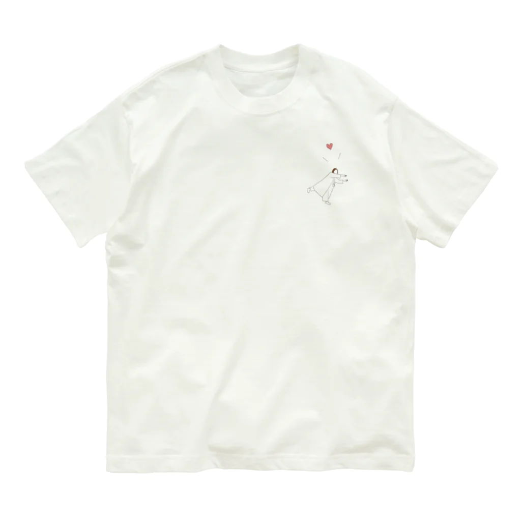 Suomi setäのはしゃぐ彼女 Organic Cotton T-Shirt