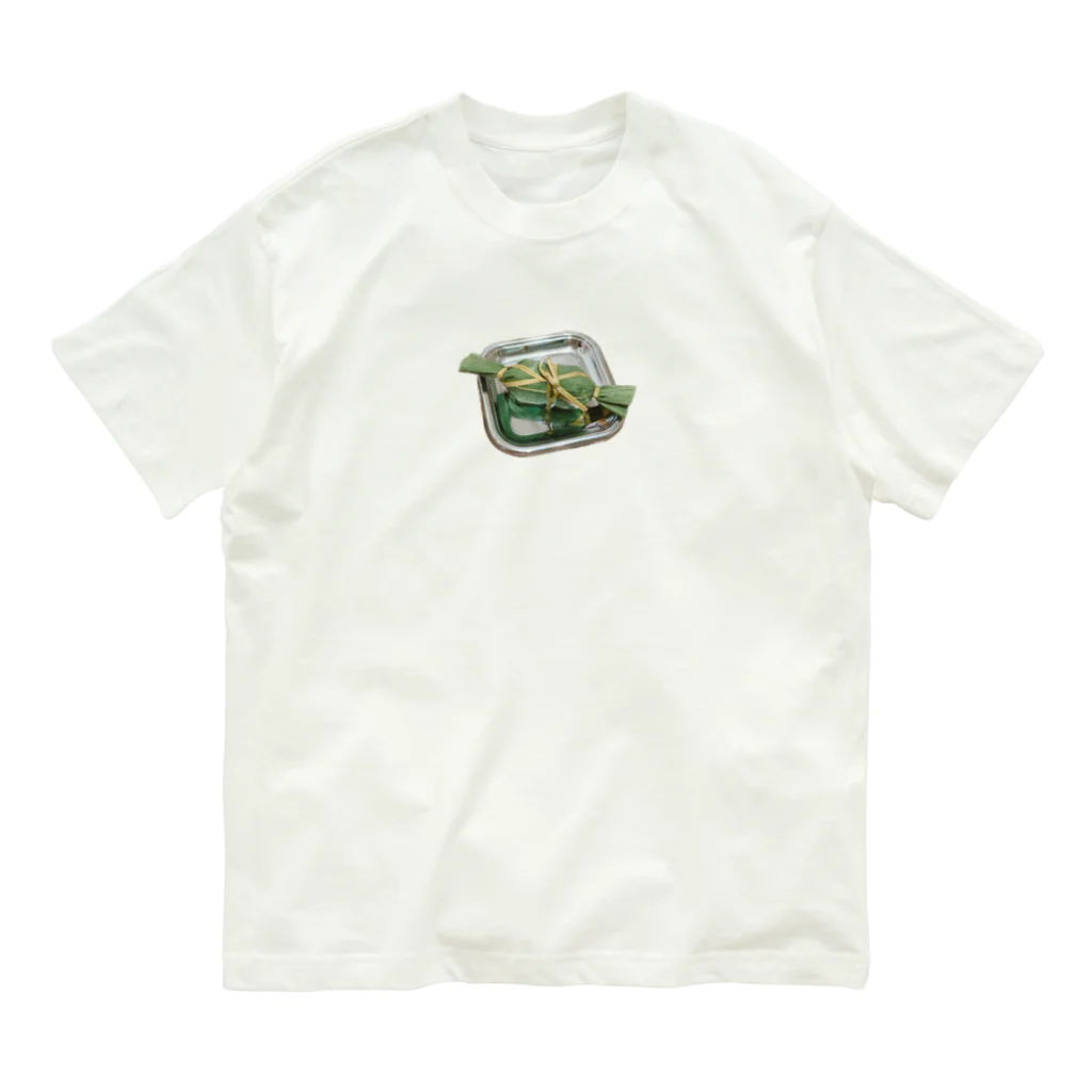 momosomaruのササダンゴ Organic Cotton T-Shirt