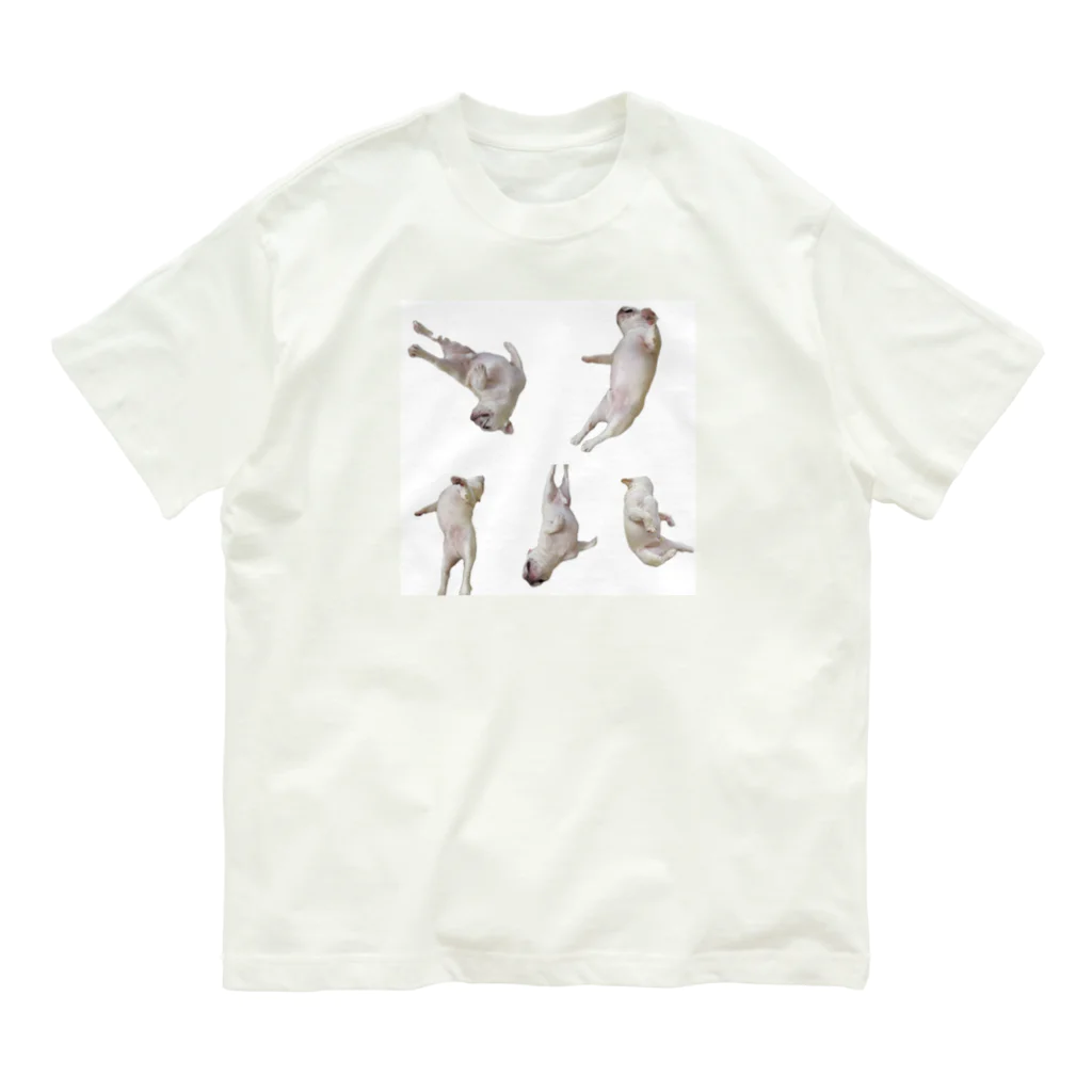 ロキの店の転がる犬 Organic Cotton T-Shirt