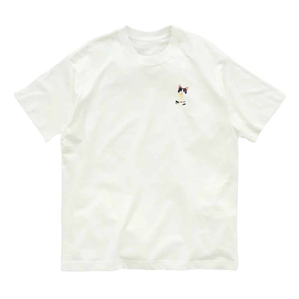 のらねこのナツ オーガニックコットンTシャツ