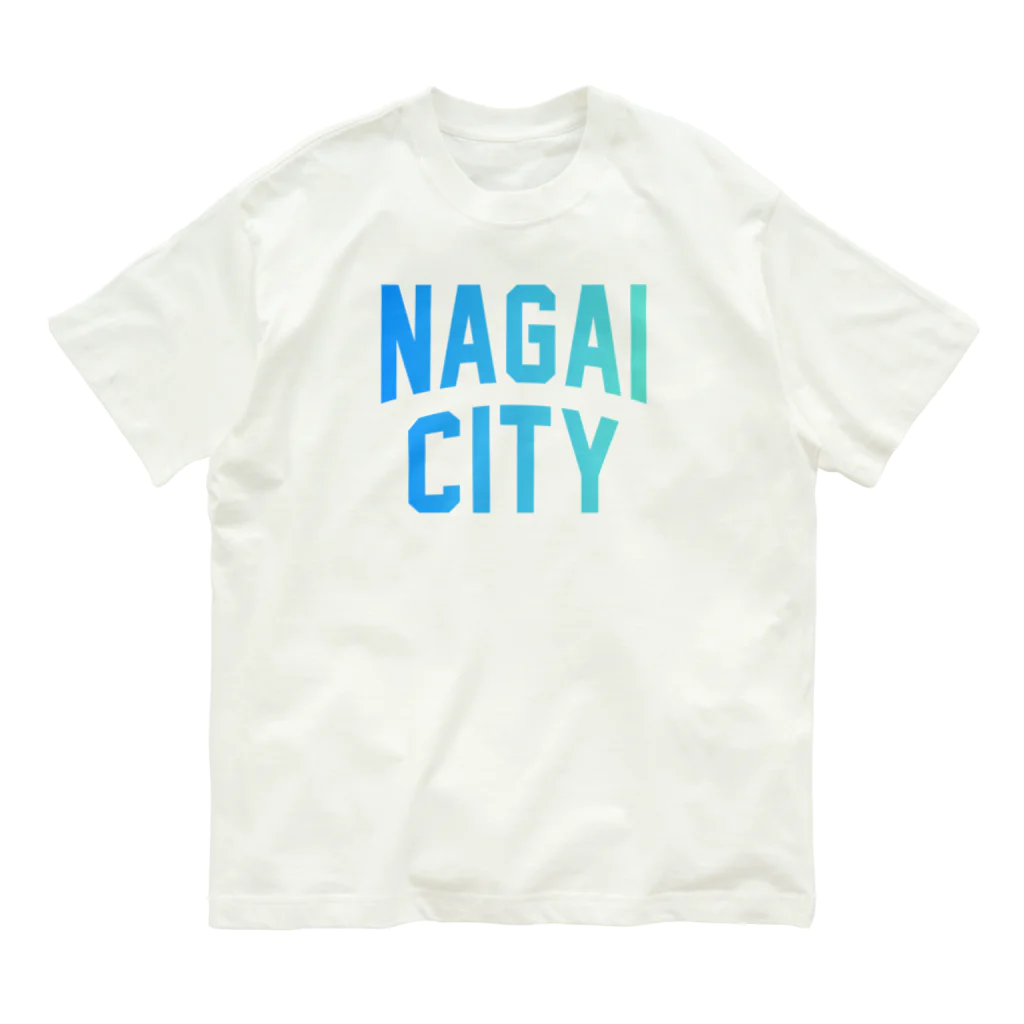 JIMOTOE Wear Local Japanの長井市 NAGAI CITY オーガニックコットンTシャツ