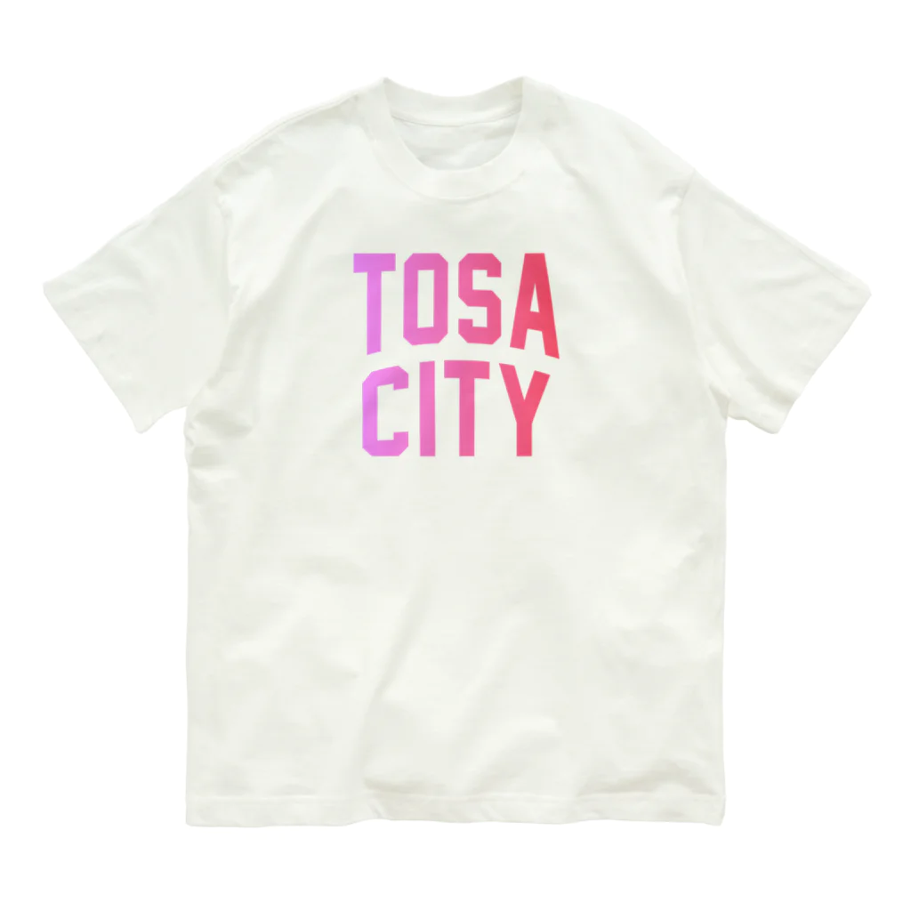 JIMOTO Wear Local Japanの土佐市 TOSA CITY オーガニックコットンTシャツ