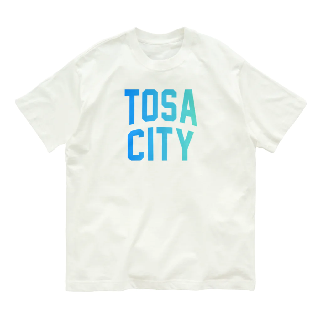 JIMOTOE Wear Local Japanの土佐市 TOSA CITY オーガニックコットンTシャツ