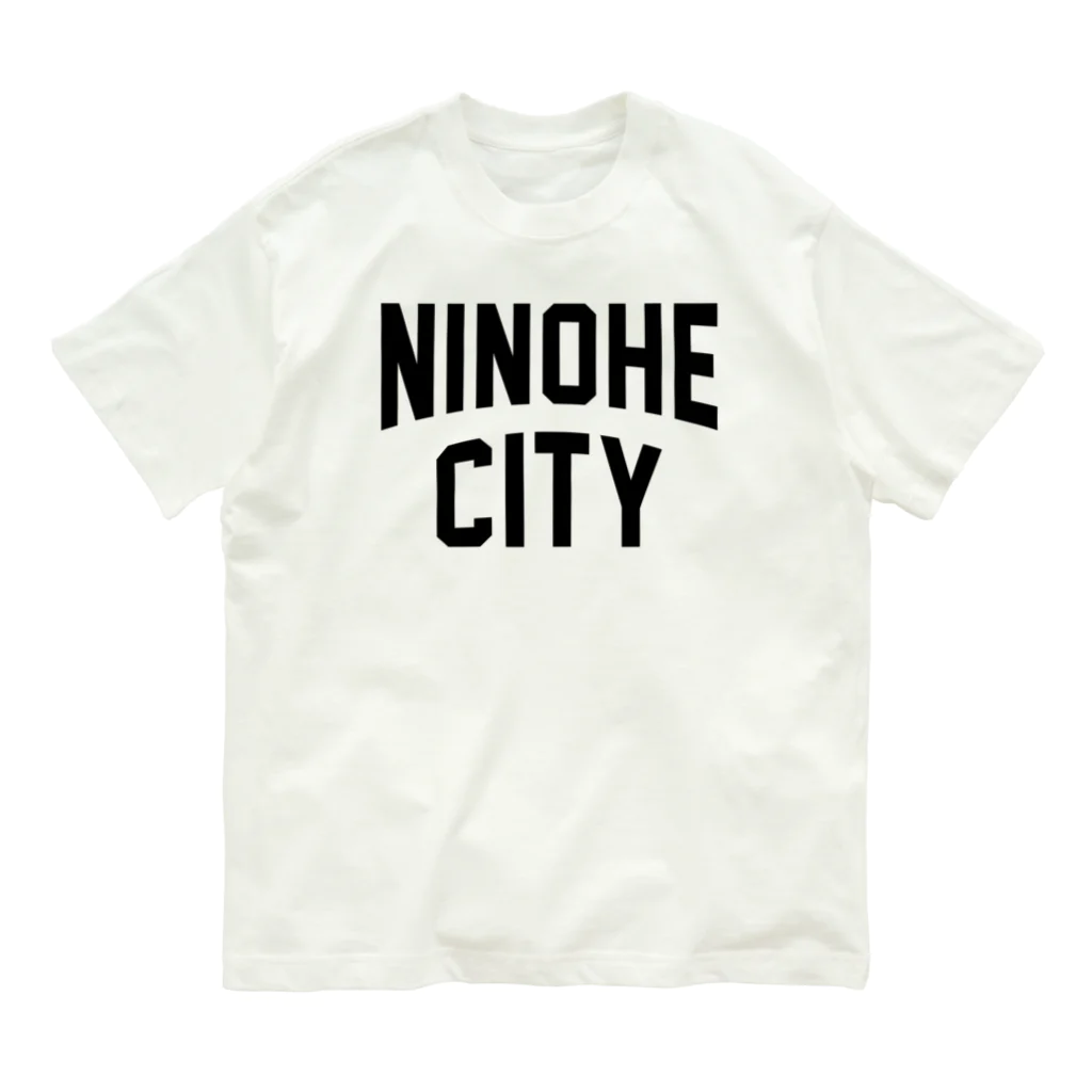JIMOTOE Wear Local Japanの二戸市 NINOHE CITY Organic Cotton T-Shirt