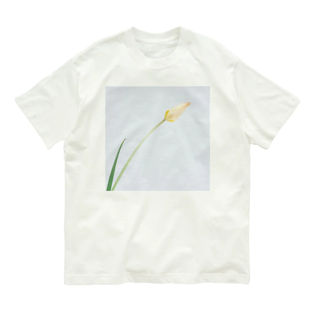 syuichiのflower_001 オーガニックコットンTシャツ