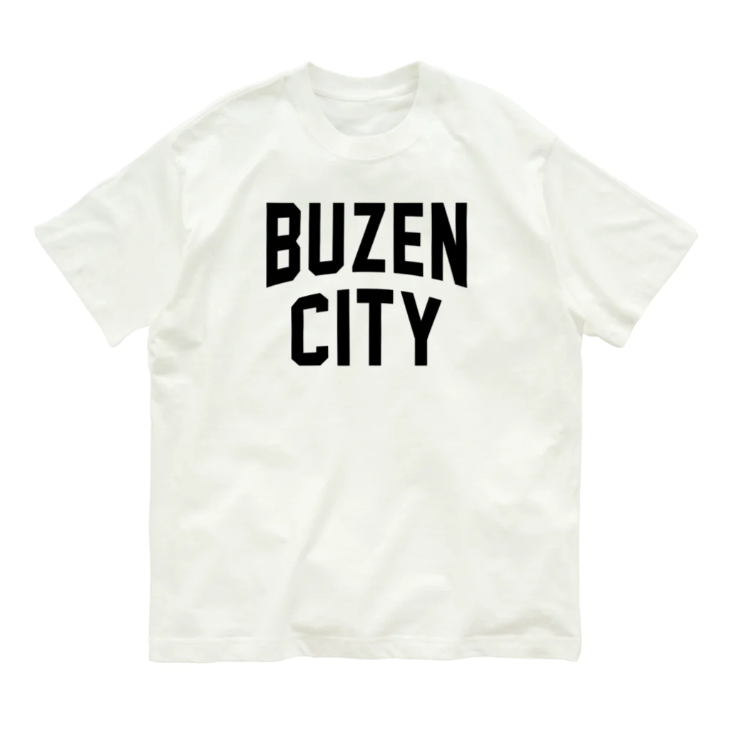 JIMOTOE Wear Local Japanの豊前市 BUZEN CITY Organic Cotton T-Shirt