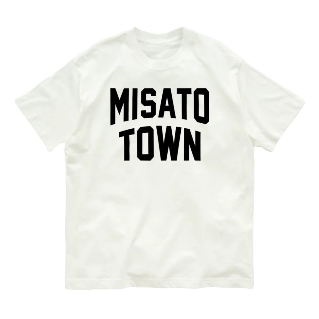 JIMOTOE Wear Local Japanの美里町 MISATO TOWN オーガニックコットンTシャツ