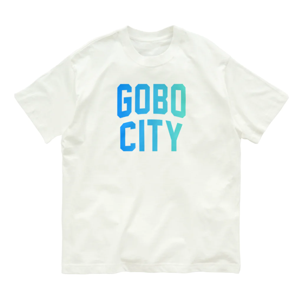JIMOTOE Wear Local Japanの御坊市 GOBO CITY Organic Cotton T-Shirt