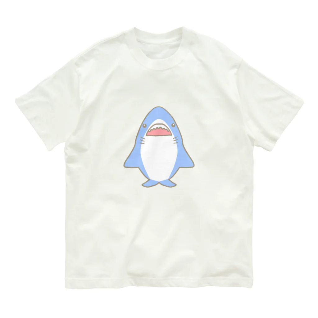 さきまるらんどの推しザメちゃん（ノーマル） オーガニックコットンTシャツ